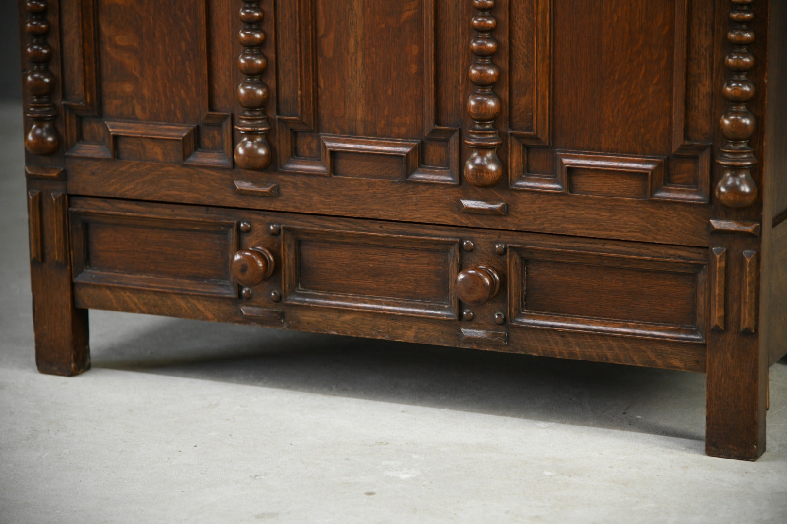 Jacobean Style Oak Mule Chest