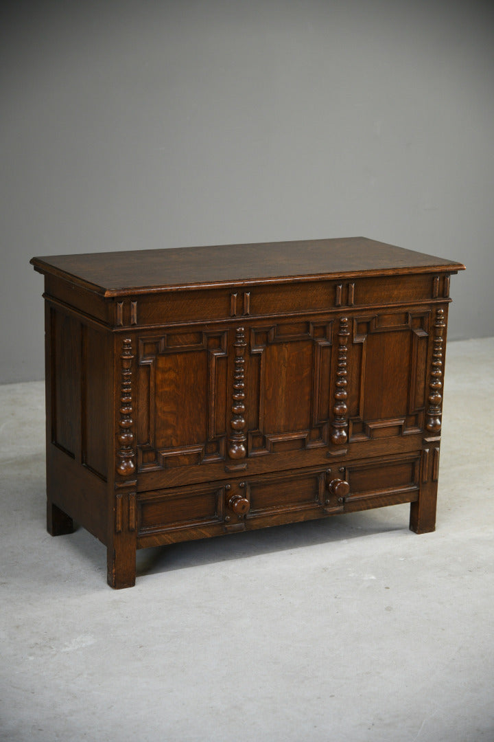 Jacobean Style Oak Mule Chest