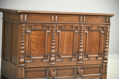 Jacobean Style Oak Mule Chest