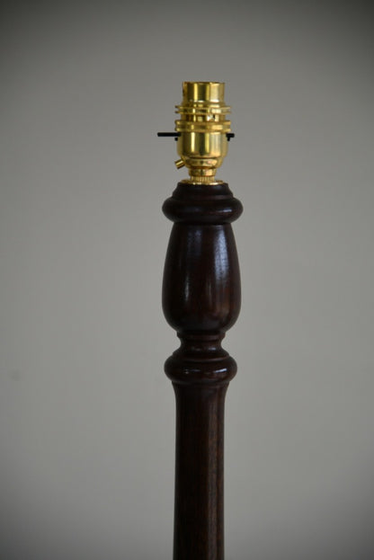 Traditional Wooden Standard Lamp