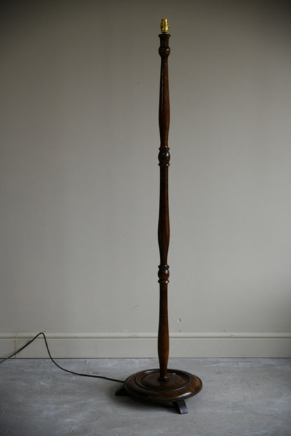 Oak Standard Lamp