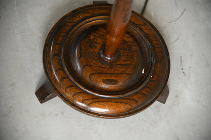 Oak Standard Lamp