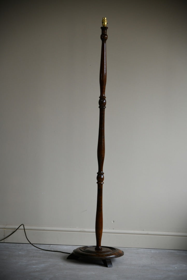 Oak Standard Lamp