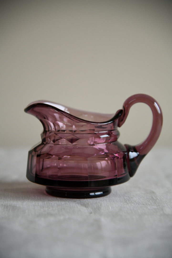 Amethyst Glass Jugs