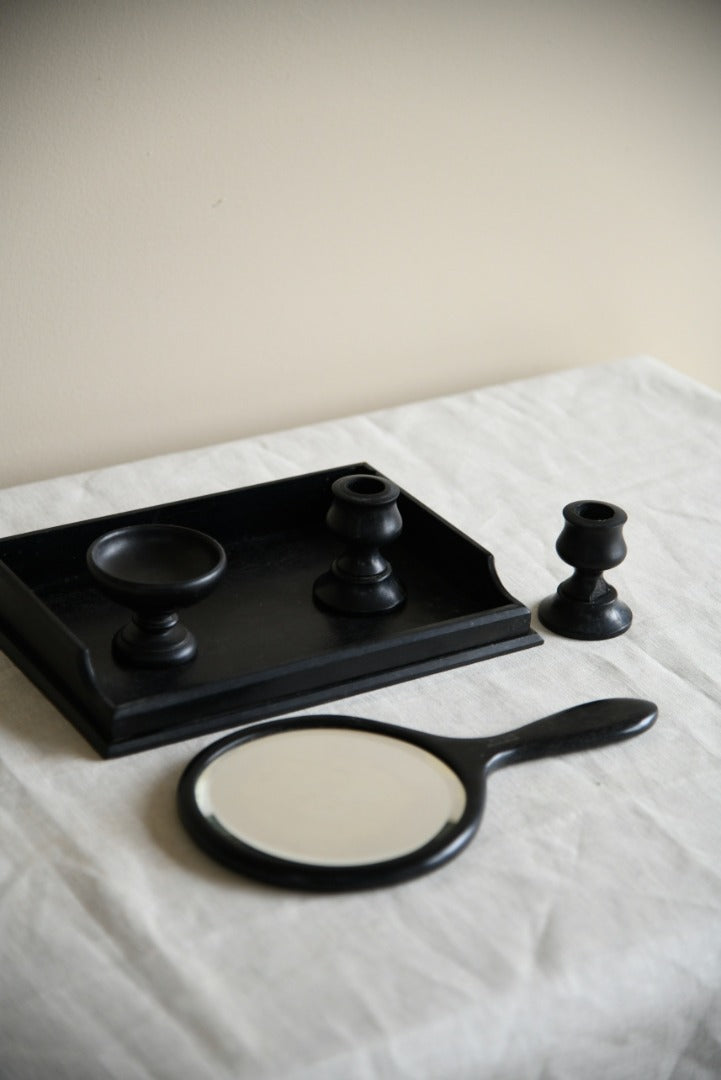 Ebony Dressing Table Set