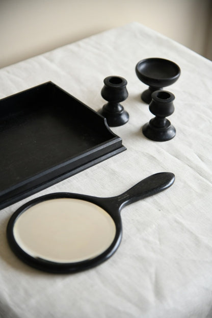 Ebony Dressing Table Set