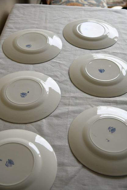 6 x J & G Meakin Florida Sol Breakfast Plate