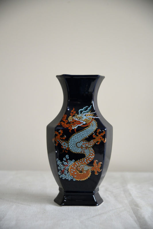 Blue Oriental Vase
