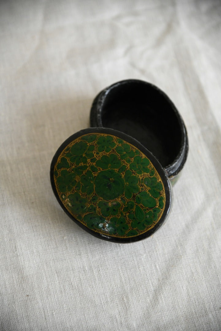 Lacquerware Trinket Pot