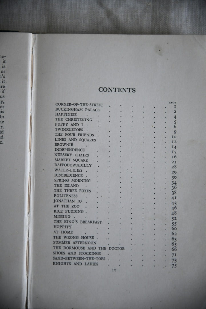 A.A Milne When We Were Very Young