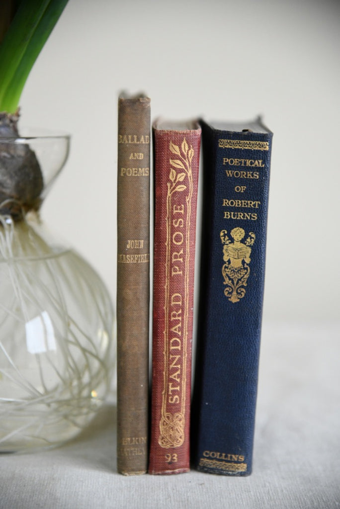 Collection Vintage Poetry Books