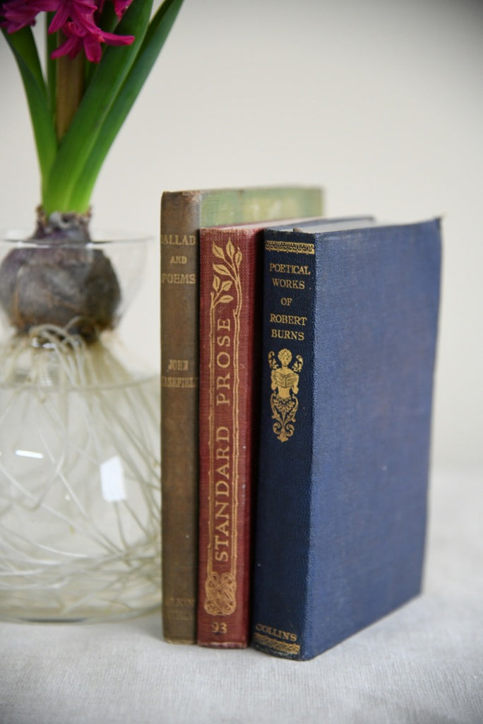 Collection Vintage Poetry Books