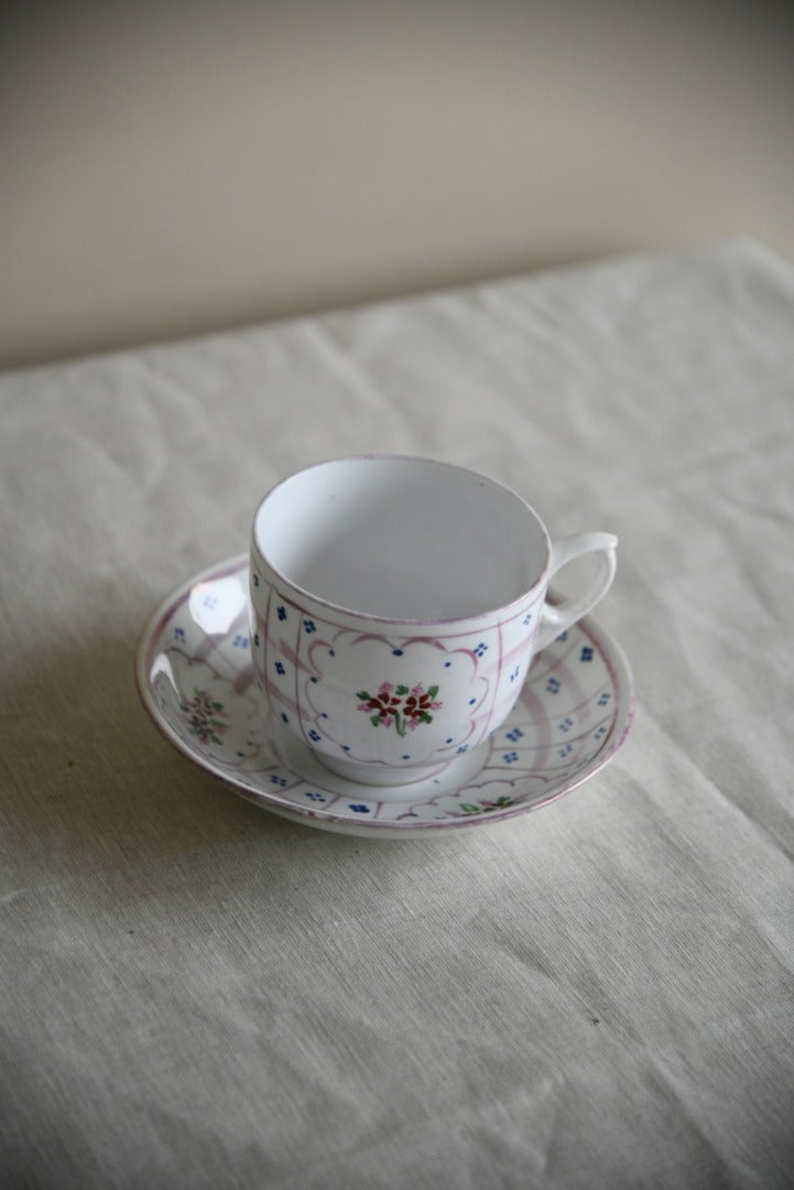 Victorian Single Cup and Saucer