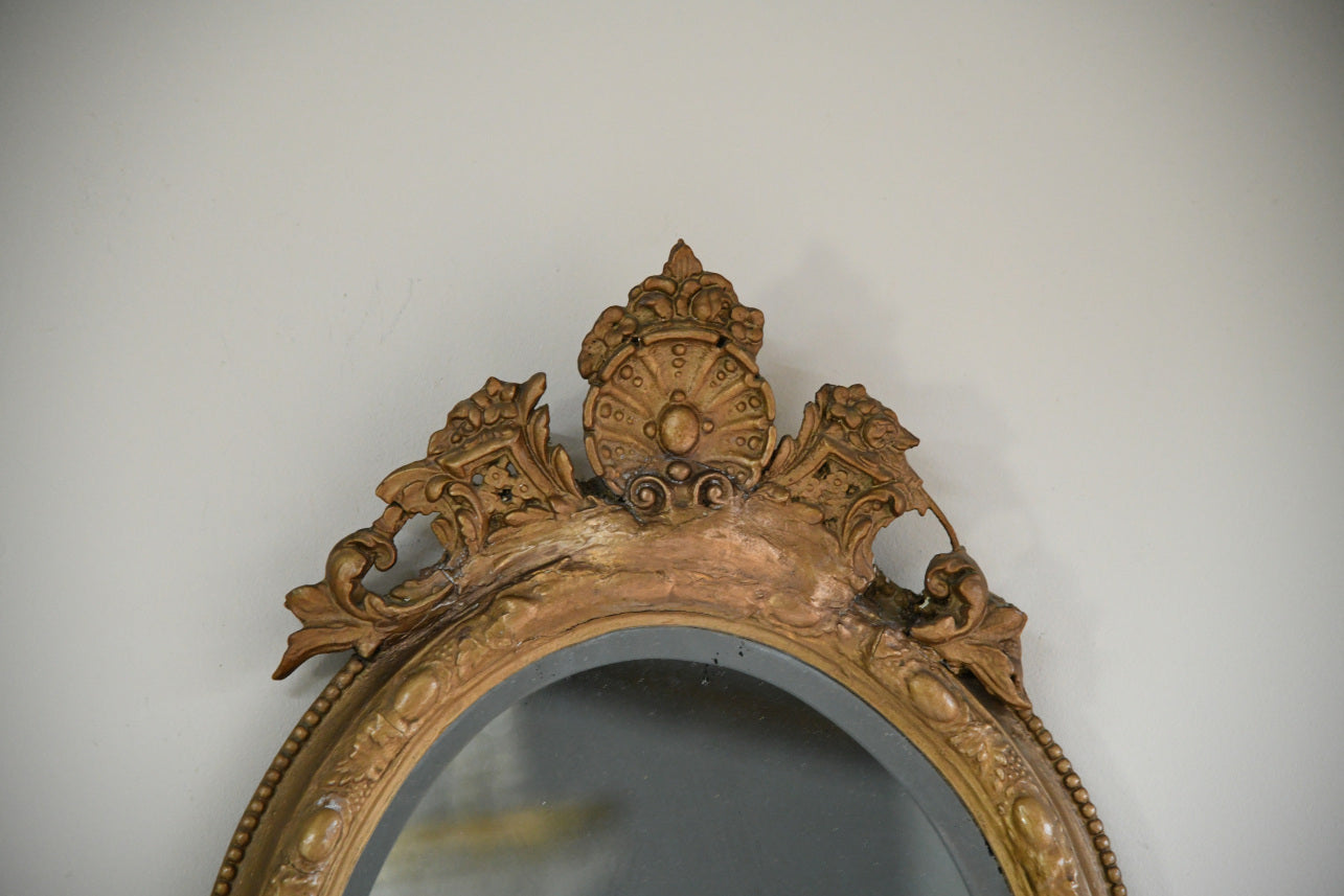 Antique Gilt Wall Mirror