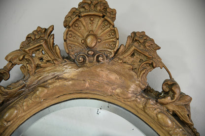 Antique Gilt Wall Mirror