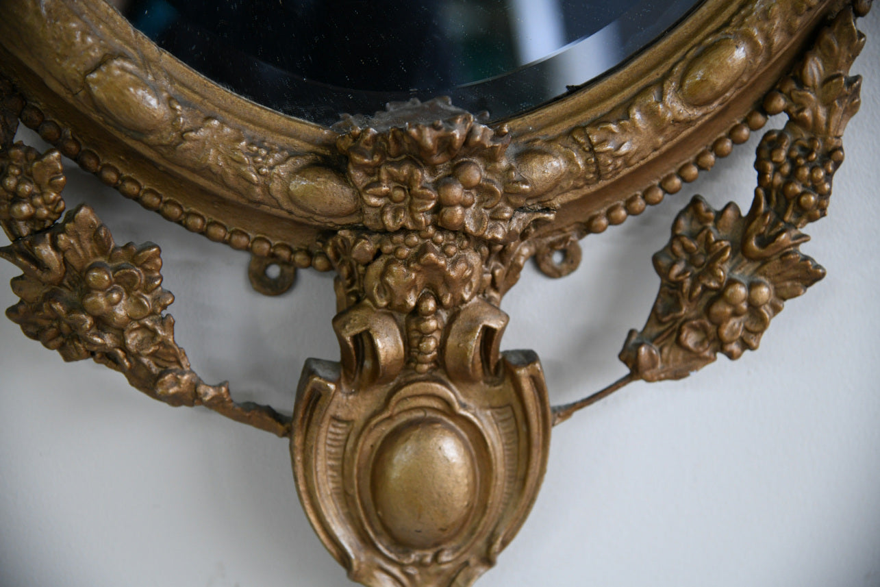 Antique Gilt Wall Mirror