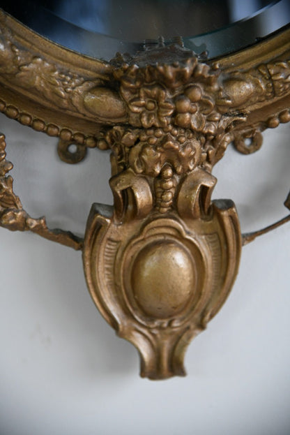 Antique Gilt Wall Mirror