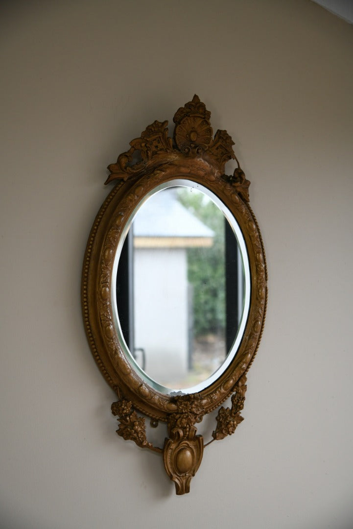 Antique Gilt Wall Mirror