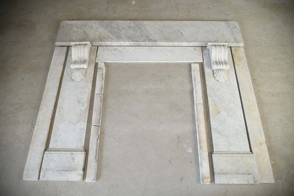 Victorian Solid Marble Fire Surround