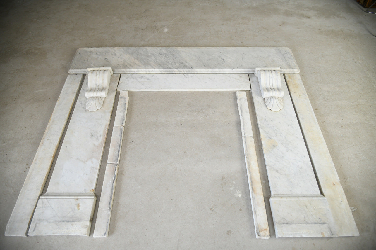 Victorian Solid Marble Fire Surround