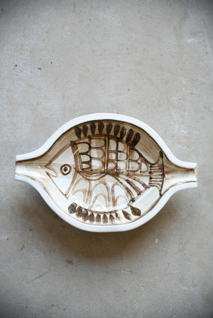 Tremaen Pottery Fish Dish
