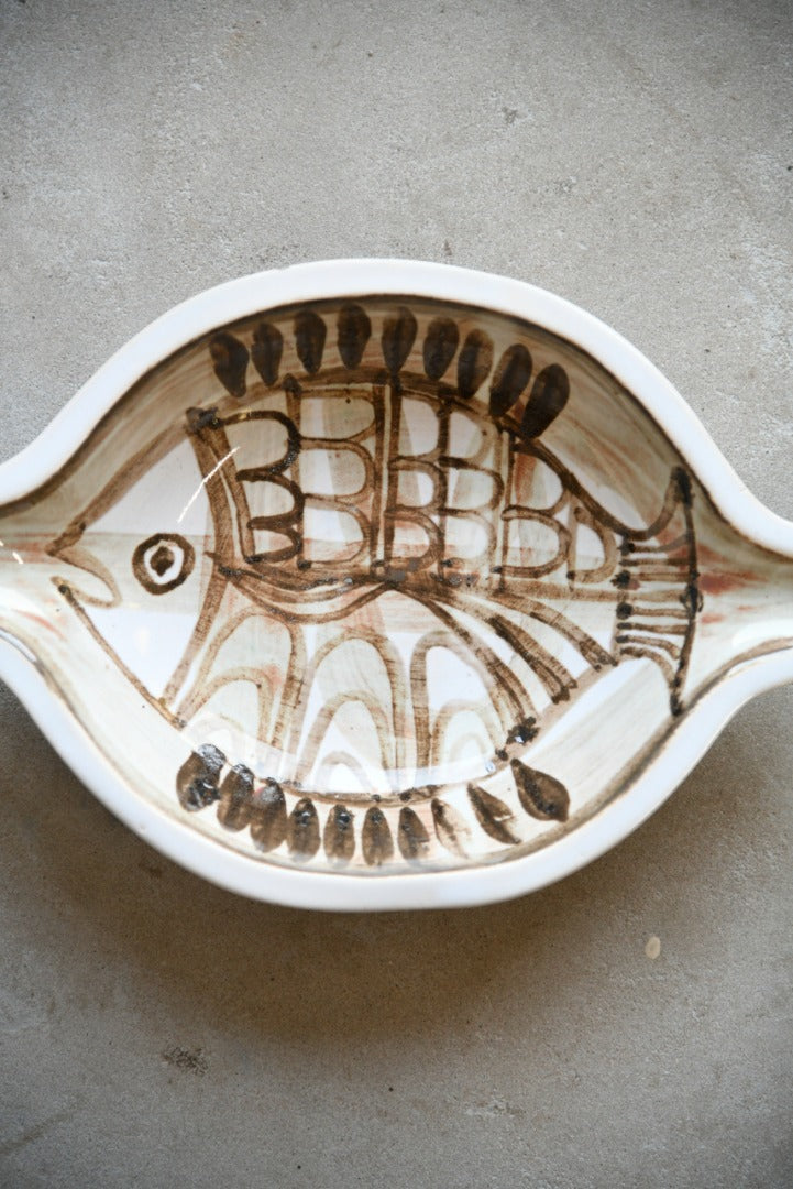 Tremaen Pottery Fish Dish