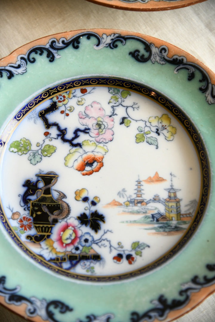 Pair Ironstone Plates