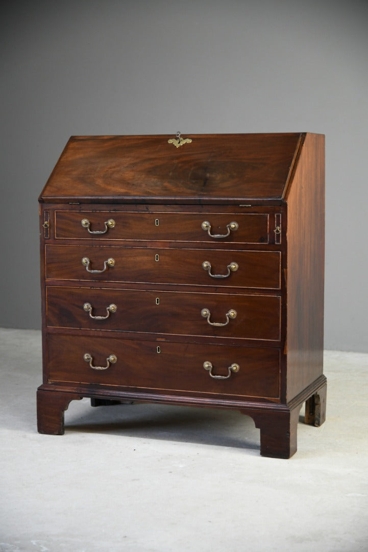 Antique Georgian Mahogany Bureau