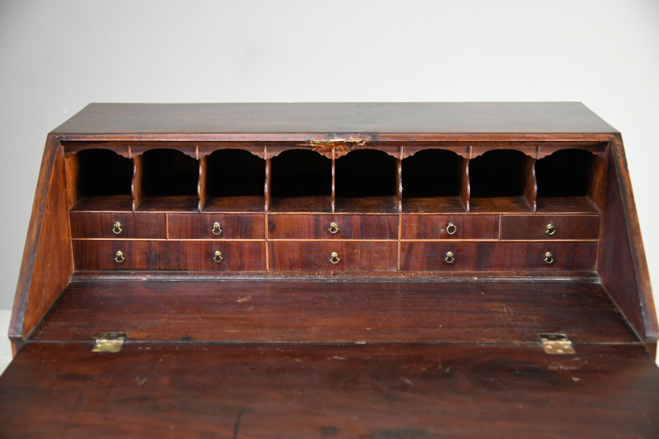 Antique Georgian Mahogany Bureau