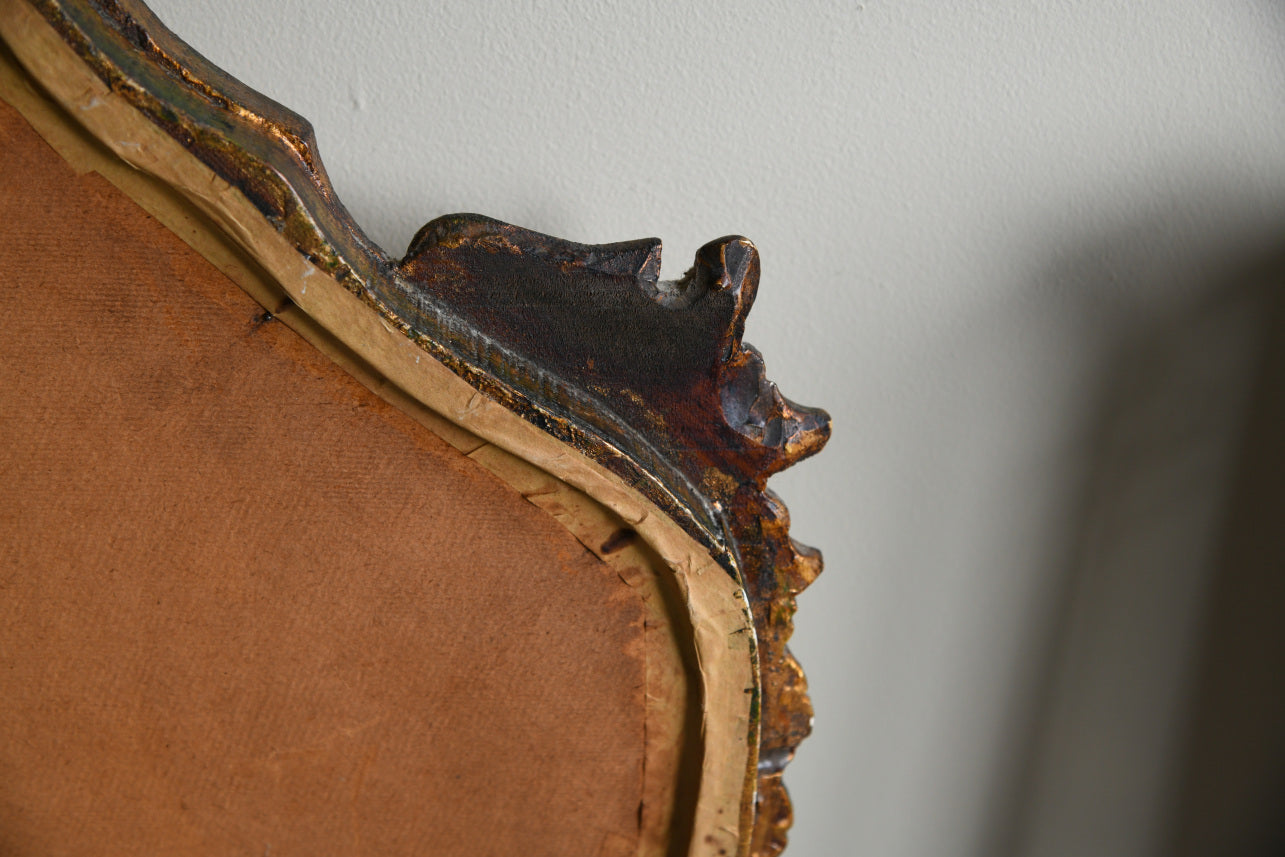 Large Rococo Style Gilt Mirror