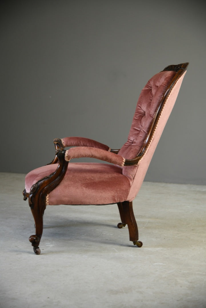 Victorian Open Arm Chair