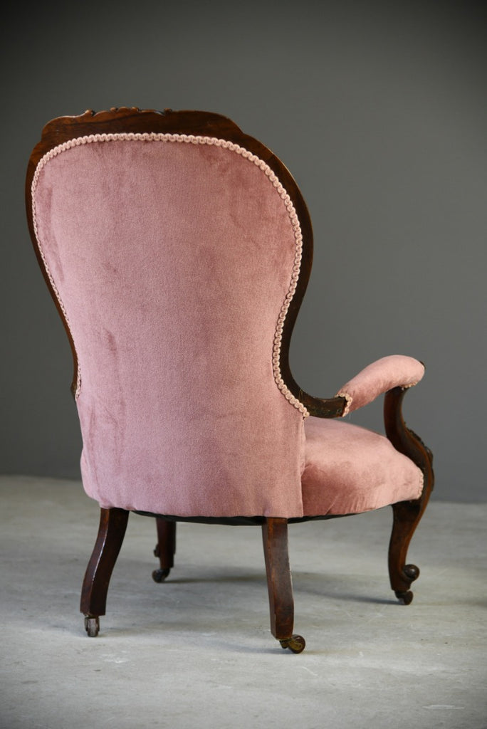 Victorian Open Arm Chair