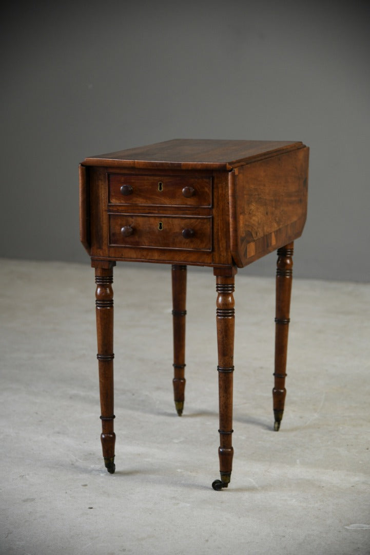 Antique Mahogany Work Table