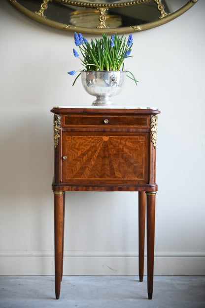 French Marble Top Cabinet