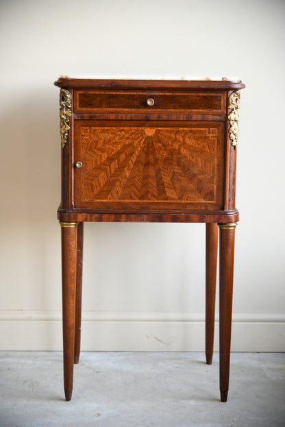 French Marble Top Cabinet