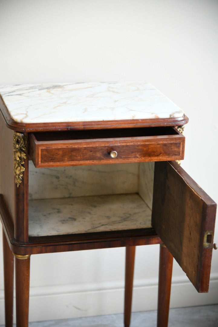 French Marble Top Cabinet