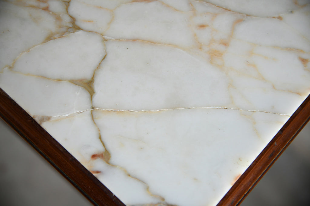 French Marble Top Cabinet