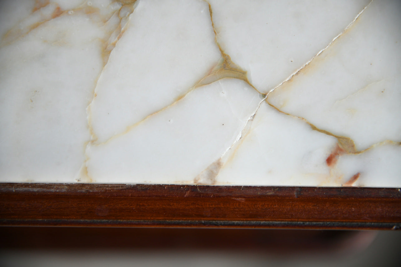 French Marble Top Cabinet