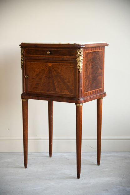 French Marble Top Cabinet