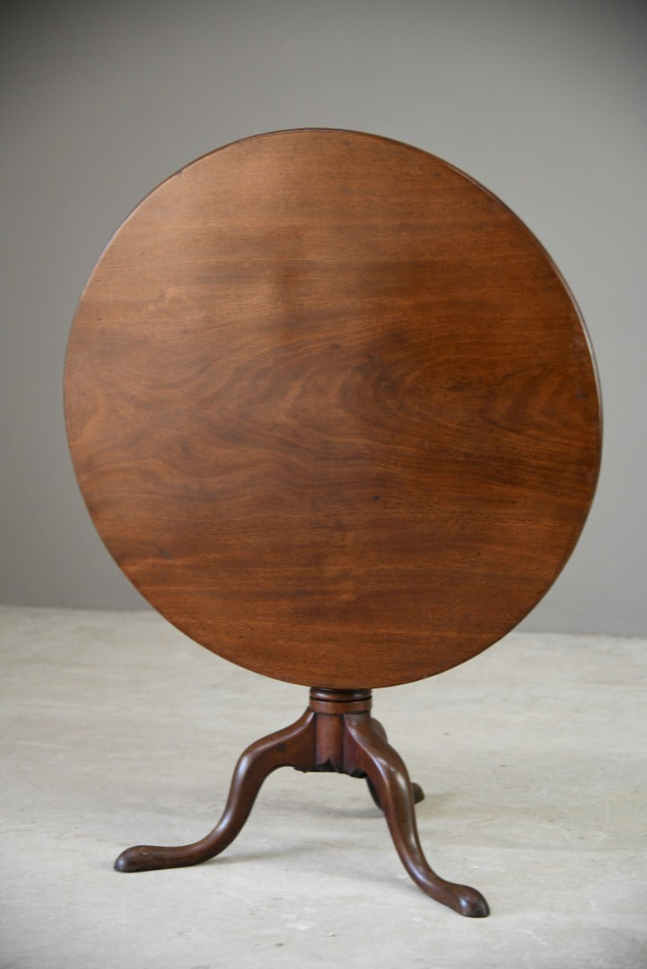 Georgian Mahogany Tilt Top Table