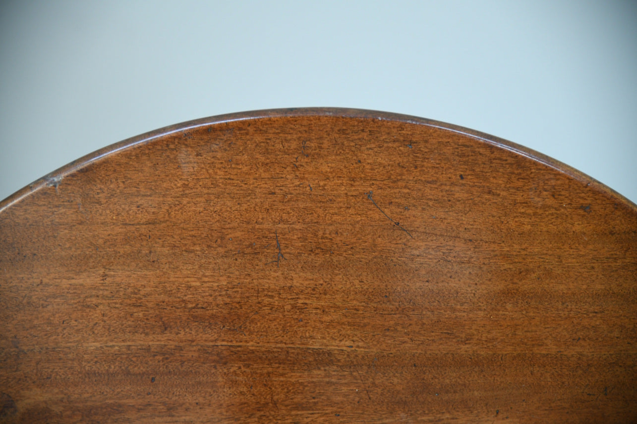 Georgian Mahogany Tilt Top Table