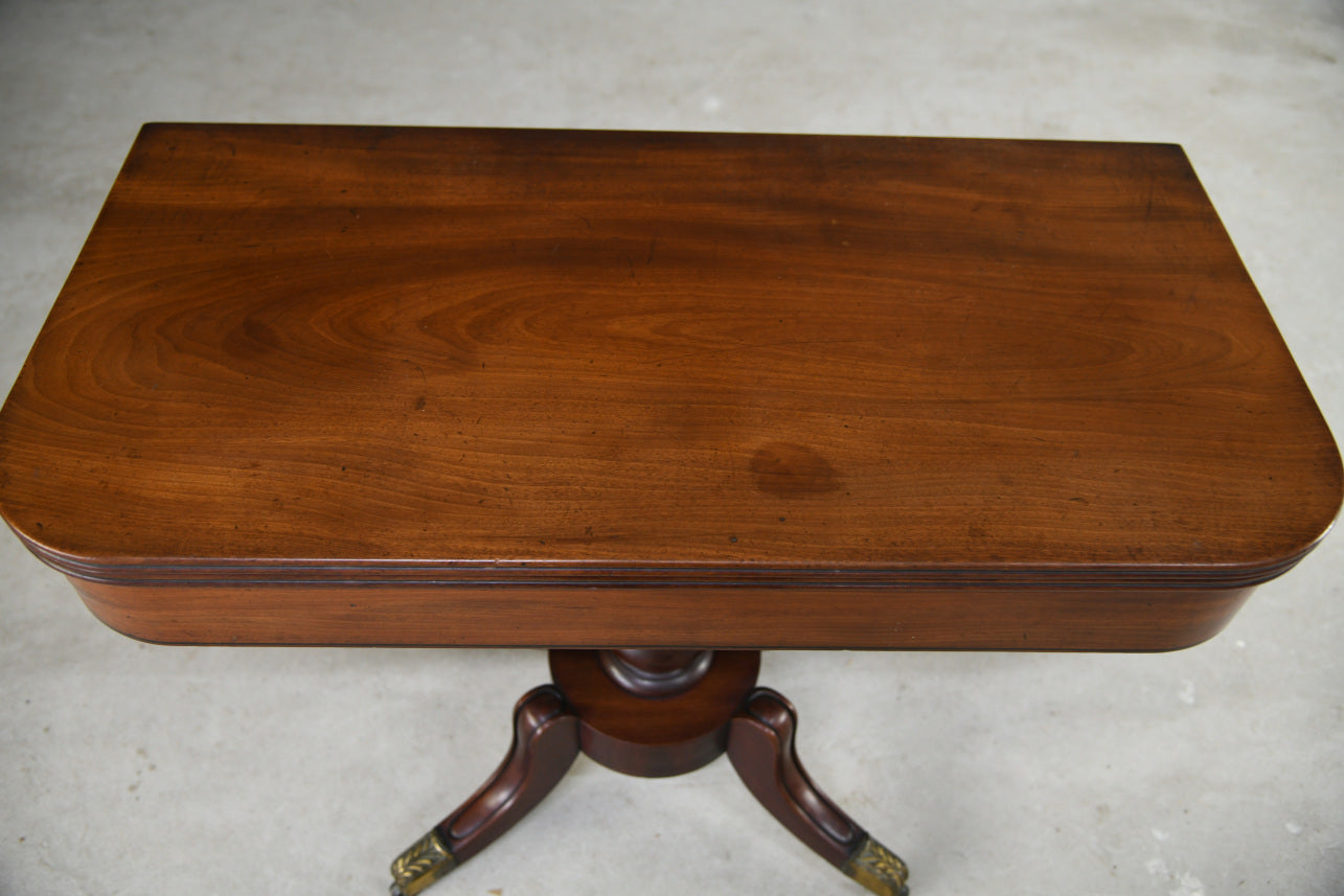 Mahogany Tea Table