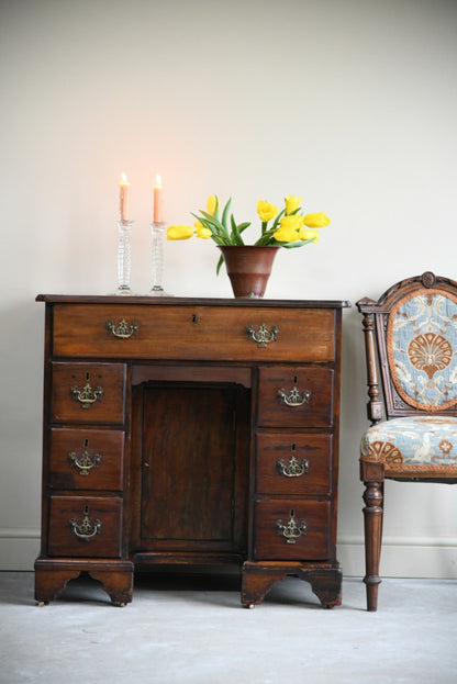 Mahogany Georgian Design Kneehole Desk