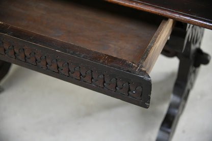 Dark Oak Celtic Knot Table