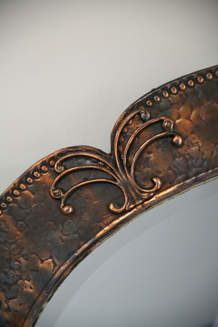 Antique Copper Mirror