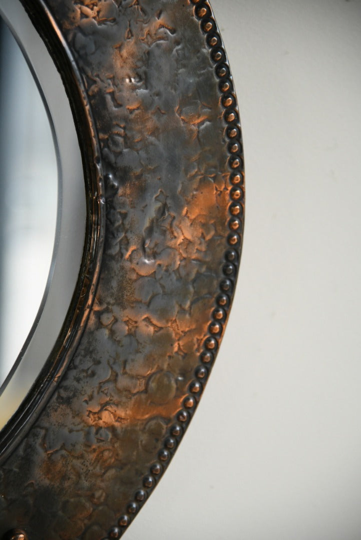 Antique Copper Mirror