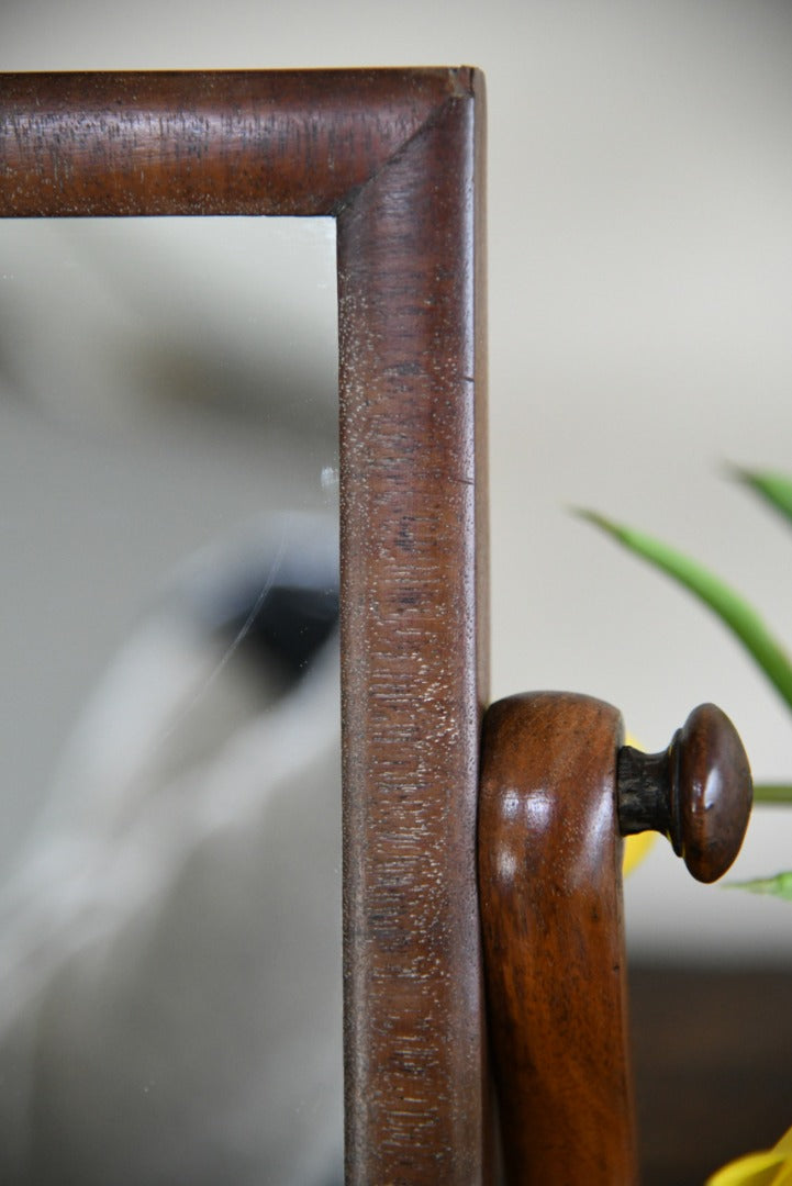 Mahogany Small Dressing Table Mirror