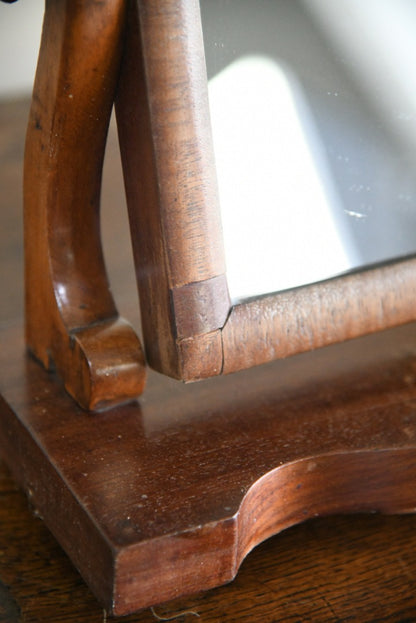 Mahogany Small Dressing Table Mirror