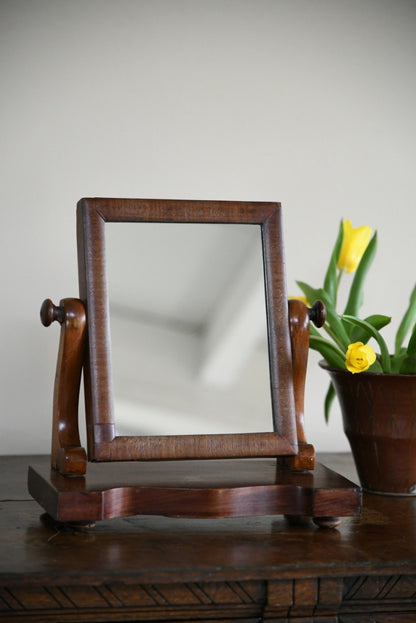 Mahogany Small Dressing Table Mirror