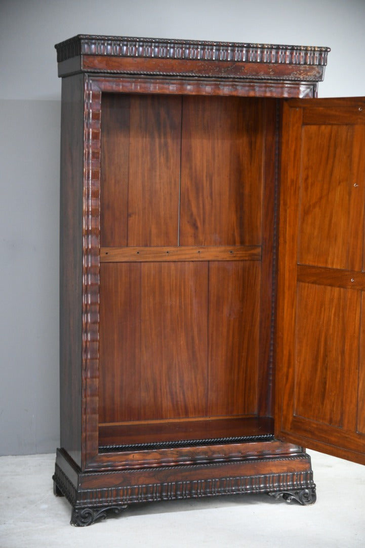 Antique Continental Rosewood Wardrobe